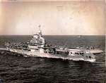 HMS Victorious at Sea